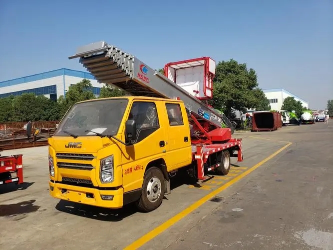 广宗县附近云梯车出租 砂石搬运